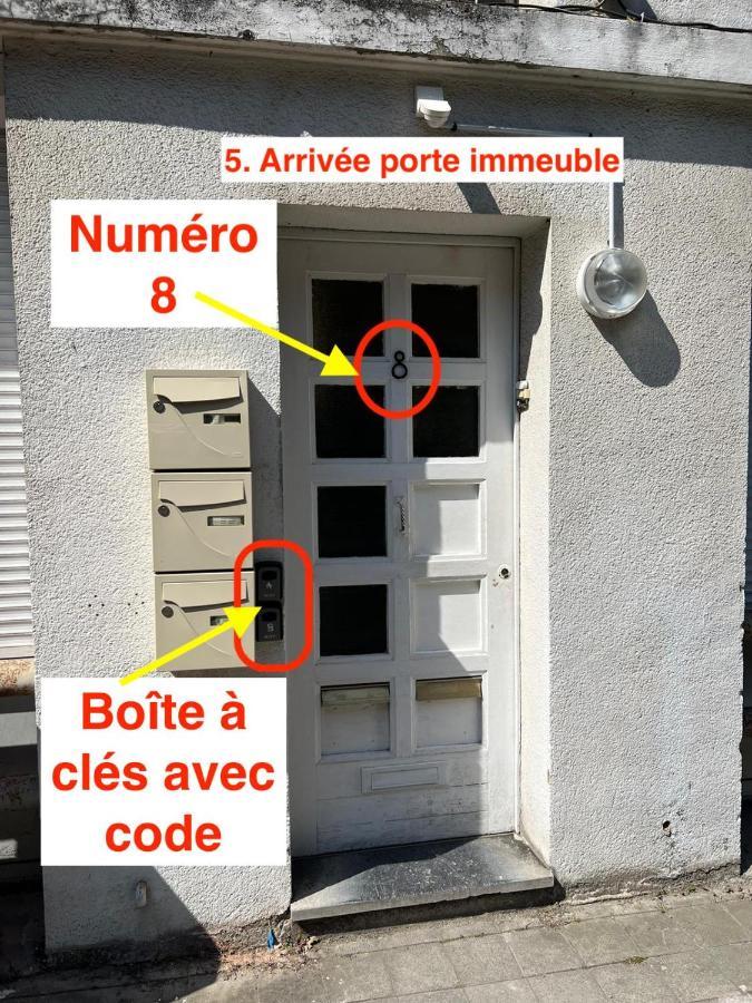 Apt B Boston, 25M2, Centre, Balcon Valenciennes Exterior photo